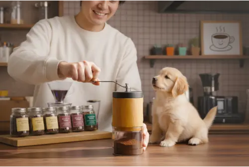 コーヒーを楽しむ様子1