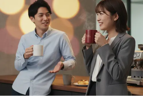 コーヒーを楽しむ様子4